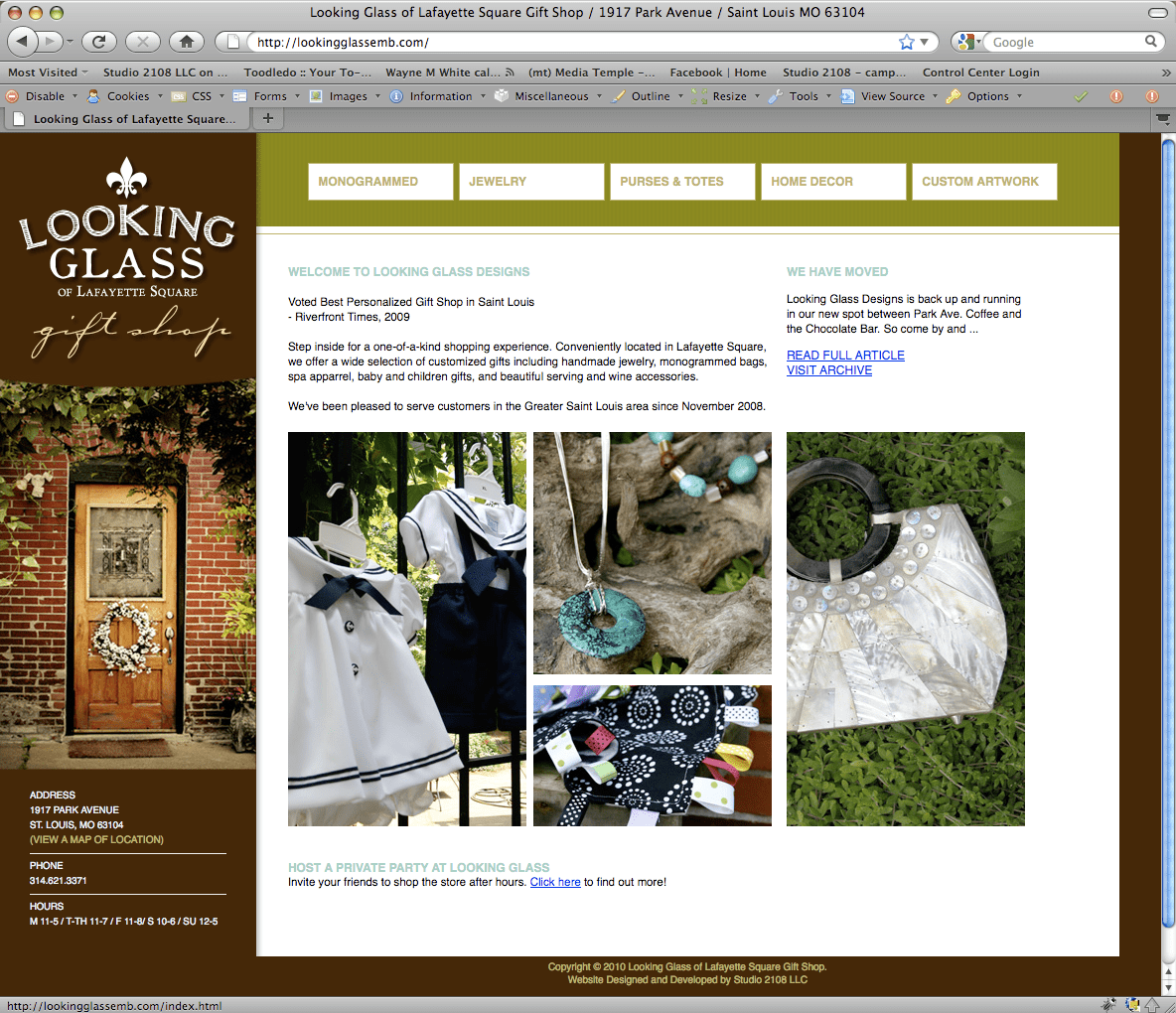 custom designed and developed web site custom designed web site st louis mo company