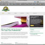 CMS web site built with WordPress