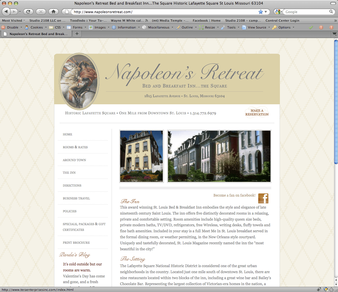 custom designed web site st louis mo company