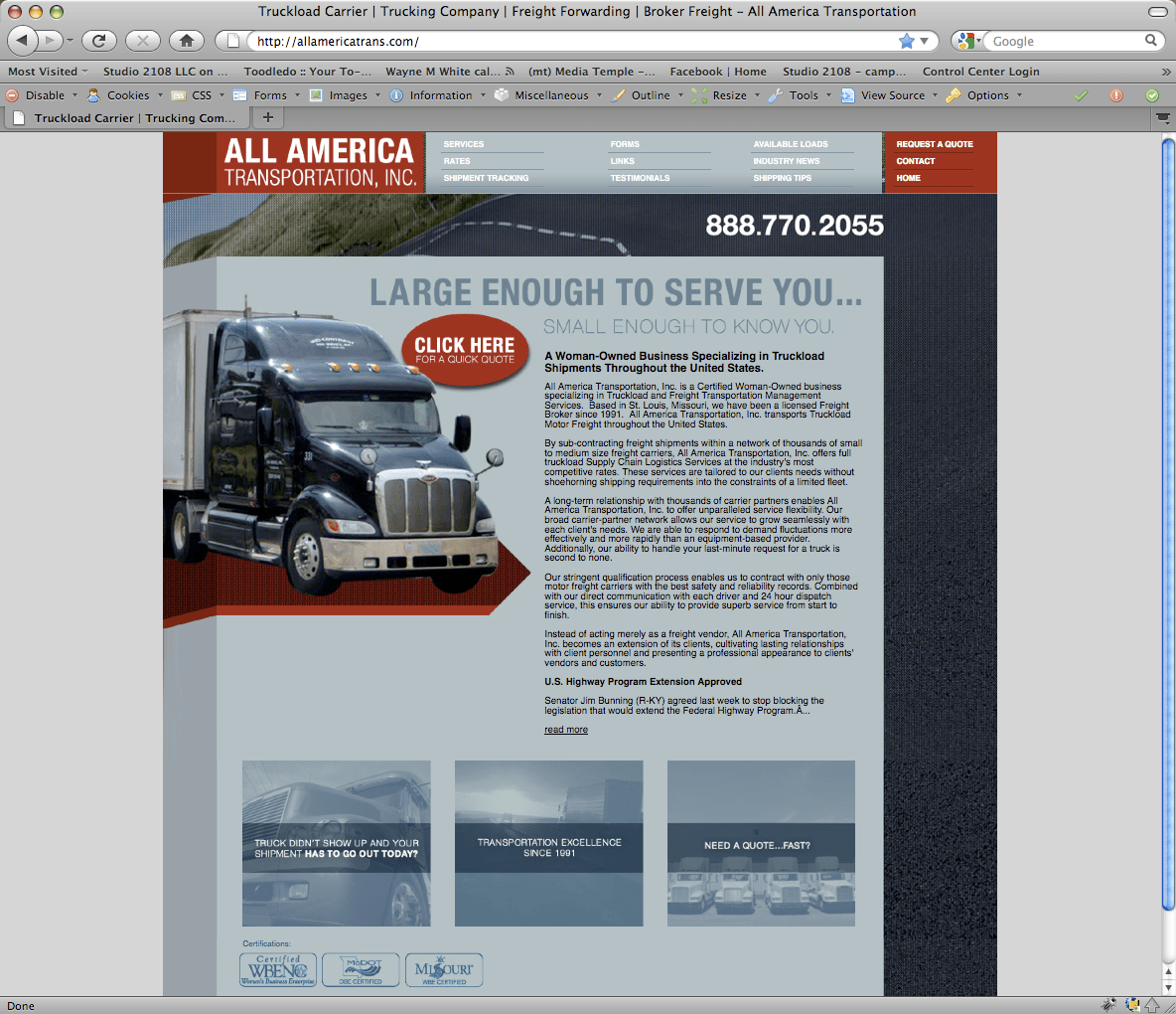 custom designed and developed web site custom designed web site st louis mo company