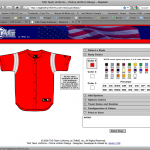 interactive custom flash uniform builder