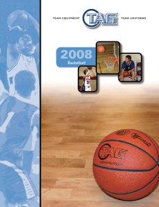 TAG Basketball Cover 2008