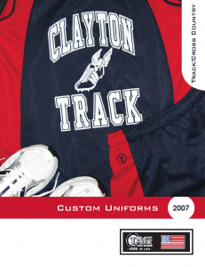 TAG Track Catalog 2007