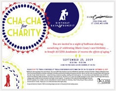 cha-cha-invite custom designed party envite
