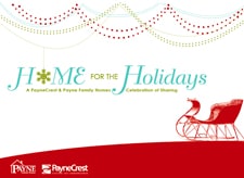 custom designed holiday card