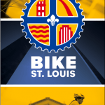 Bike St Louis map redesigned cover Bike St Louis map redesigned cover