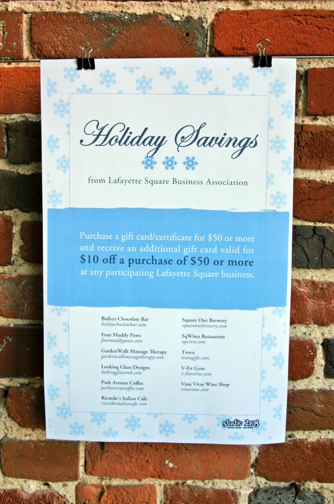 Holiday Savings