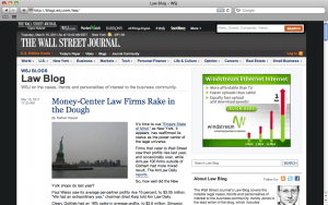The Wall Street Journal News WordPress Website