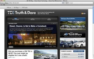 Voltzwagon VW WordPress website and blog