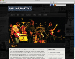 Falling Martins new wordpress website Falling Martins new wordpress website
