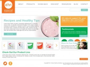 Enteral Health - Original Illustrator Design