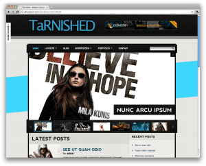 Falling Martins - WordPress Template