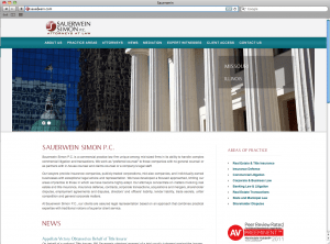 Custom Designed WordPress website for Sauerwein Simon P.C. Custom Designed WordPress website for Sauerwein Simon P.C.