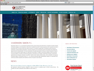 Custom Content Management Law Firm Website WordPress