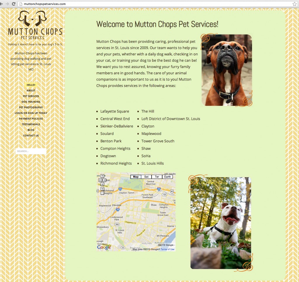 custom designed wordpress website st louis company
