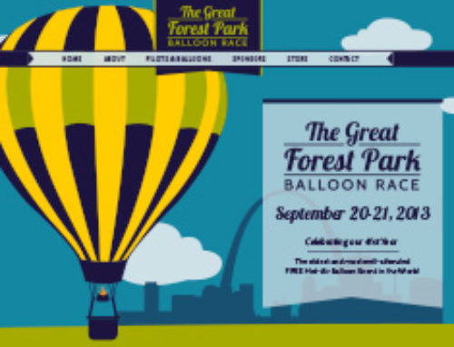 New Parallax Scrolling Website for St. Louis Balloon Race