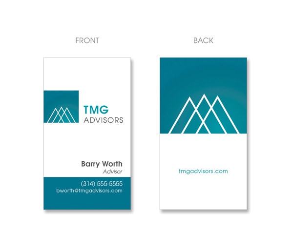 custom designed logo and business cards