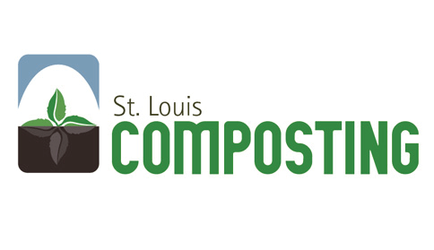 st louis composting logo design