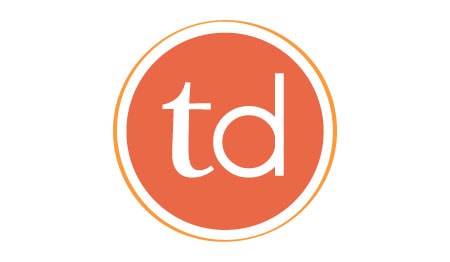 td logo design