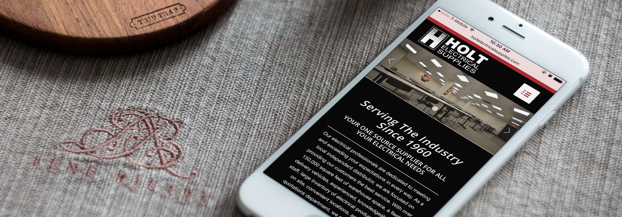 Holt Electrical Supplies Professional WordPress Website Design