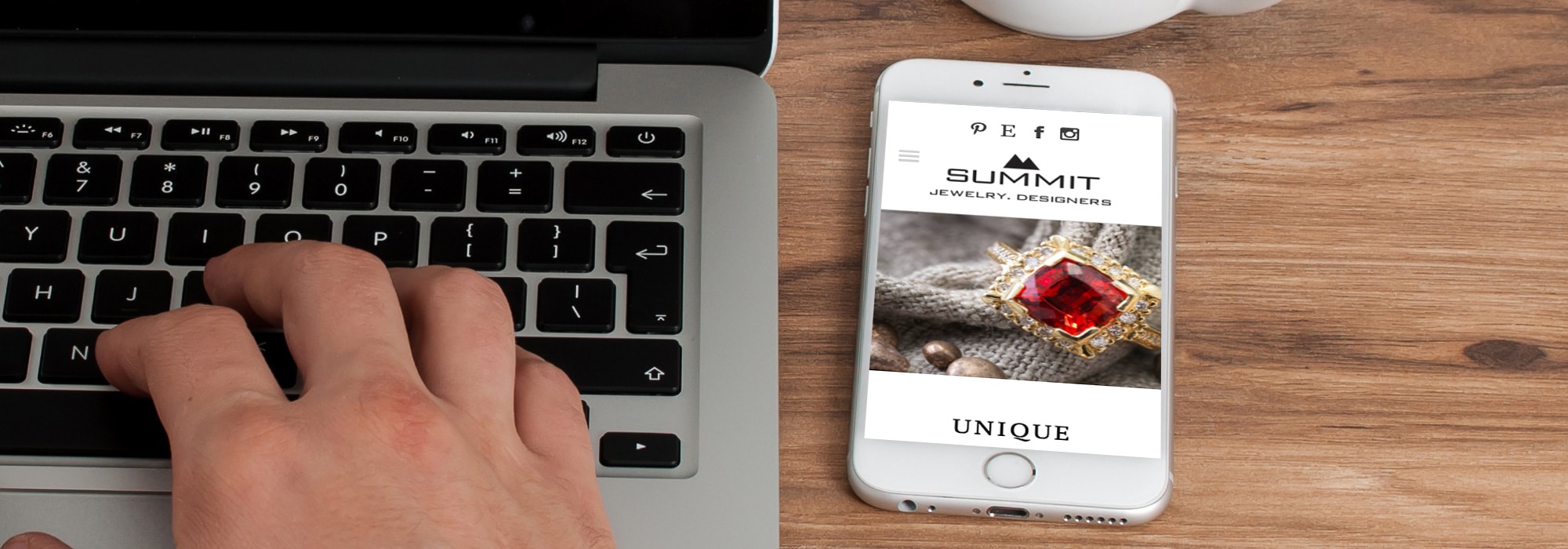 Summit Jewelers Phone Mockup Summit Jewelers Phone Mockup