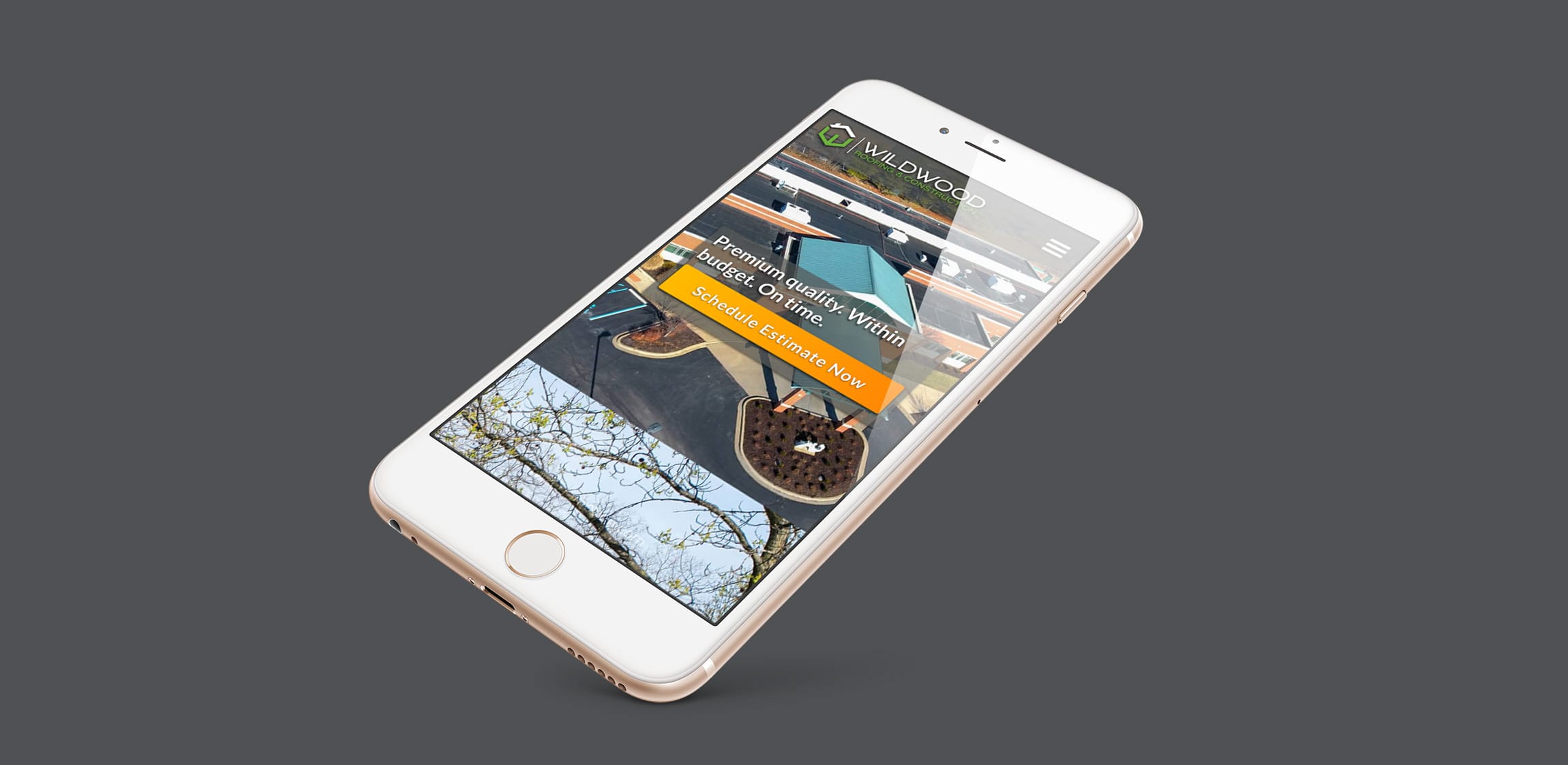 wildwood mobile iPhone Plus perspective Gold wildwood mobile iPhone Plus perspective Gold