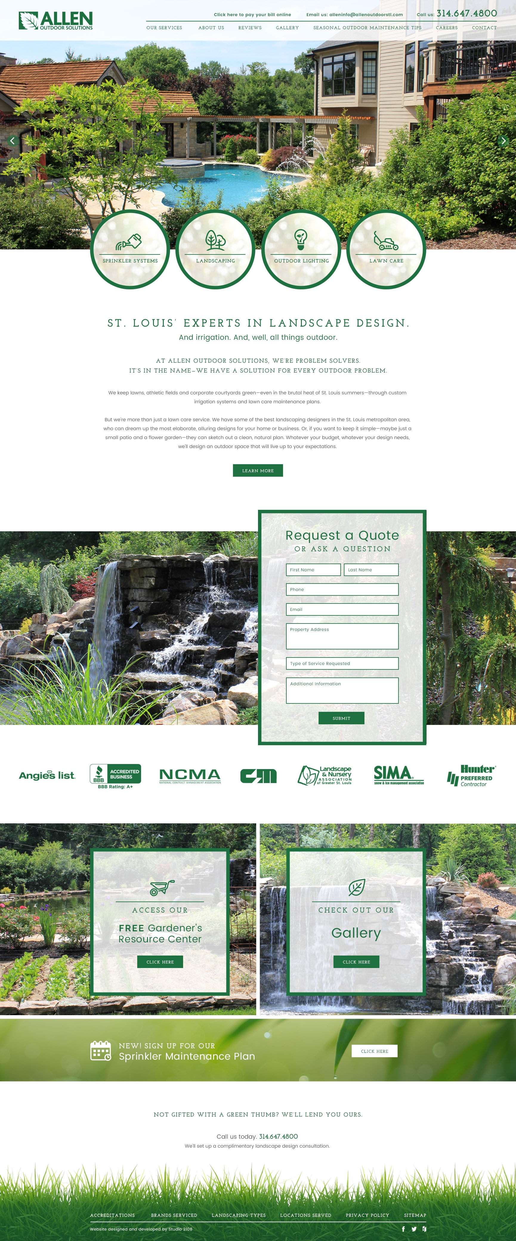 mockup Go to Allen Outdoor Solutions