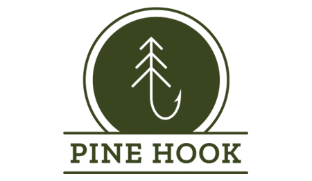pine hook logo design