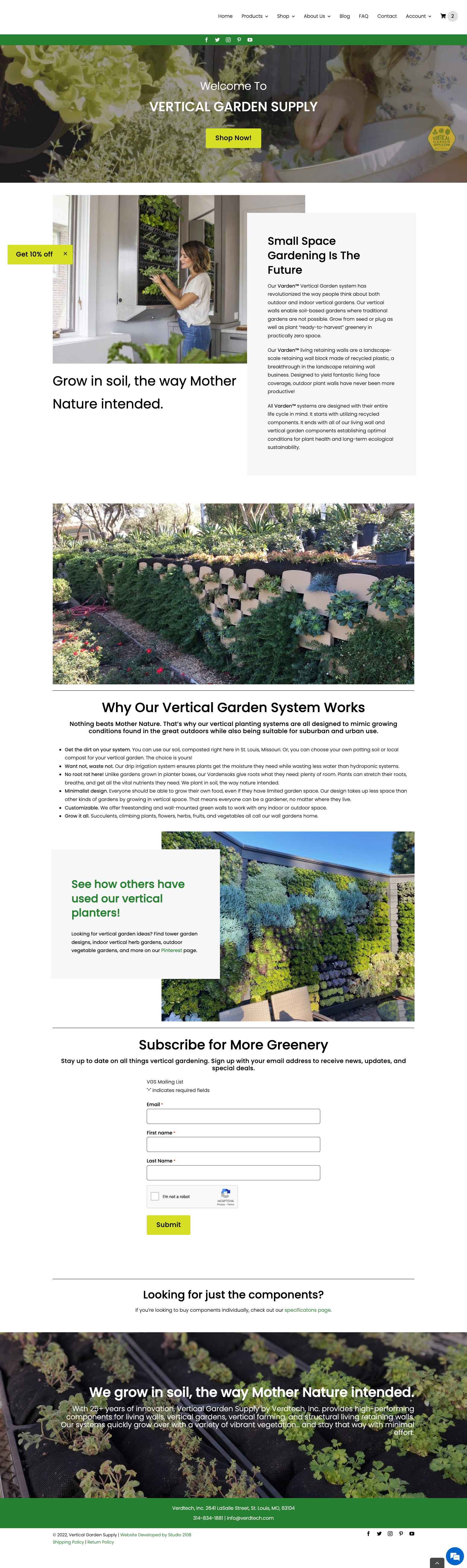 VerticalGarden-Home Go to Vertical Garden Supply