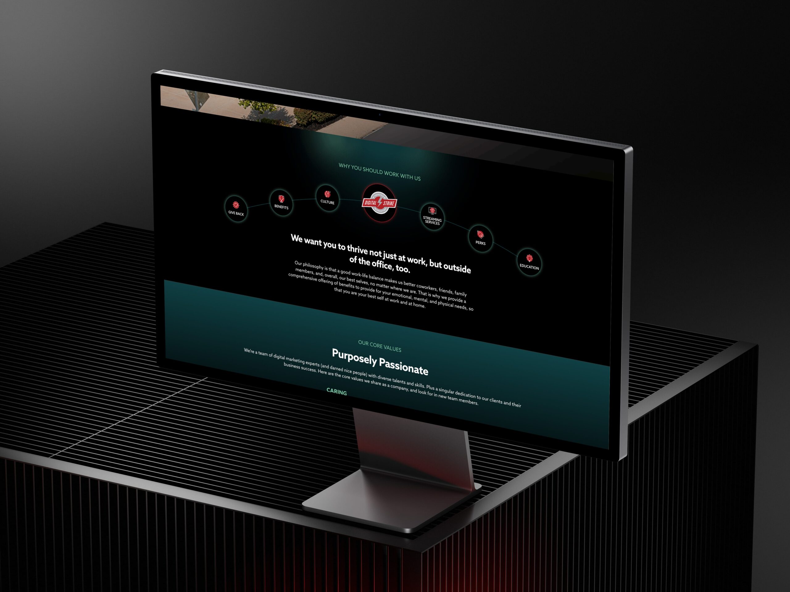 NEW Digital Strike imac 24inch Mockup