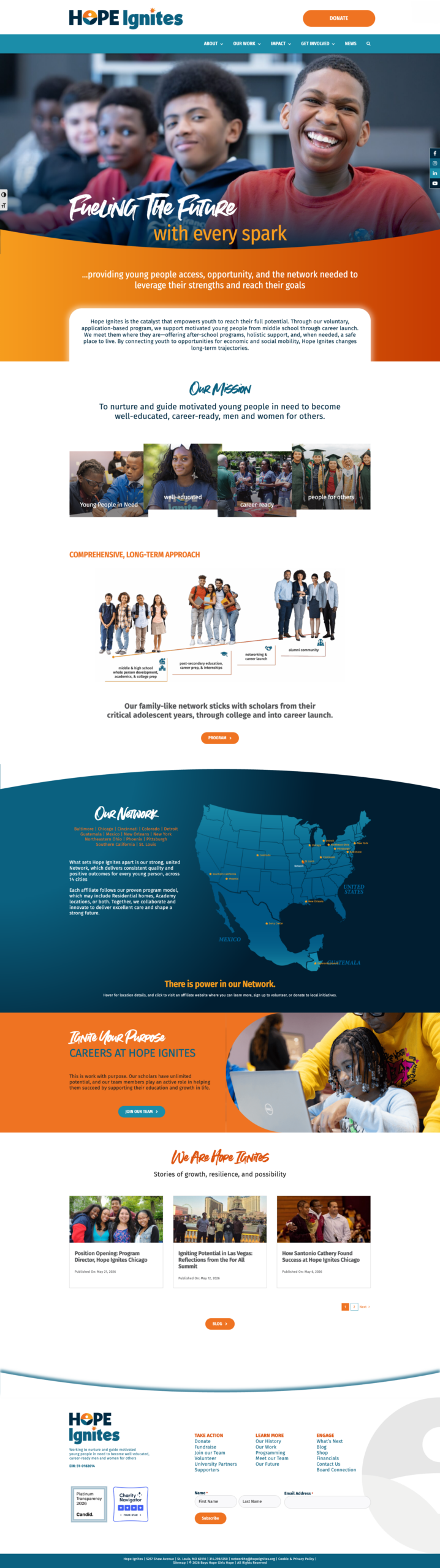 hopeignites-fullsize Go to Hope Ignites – Website Refresh and Redesign
